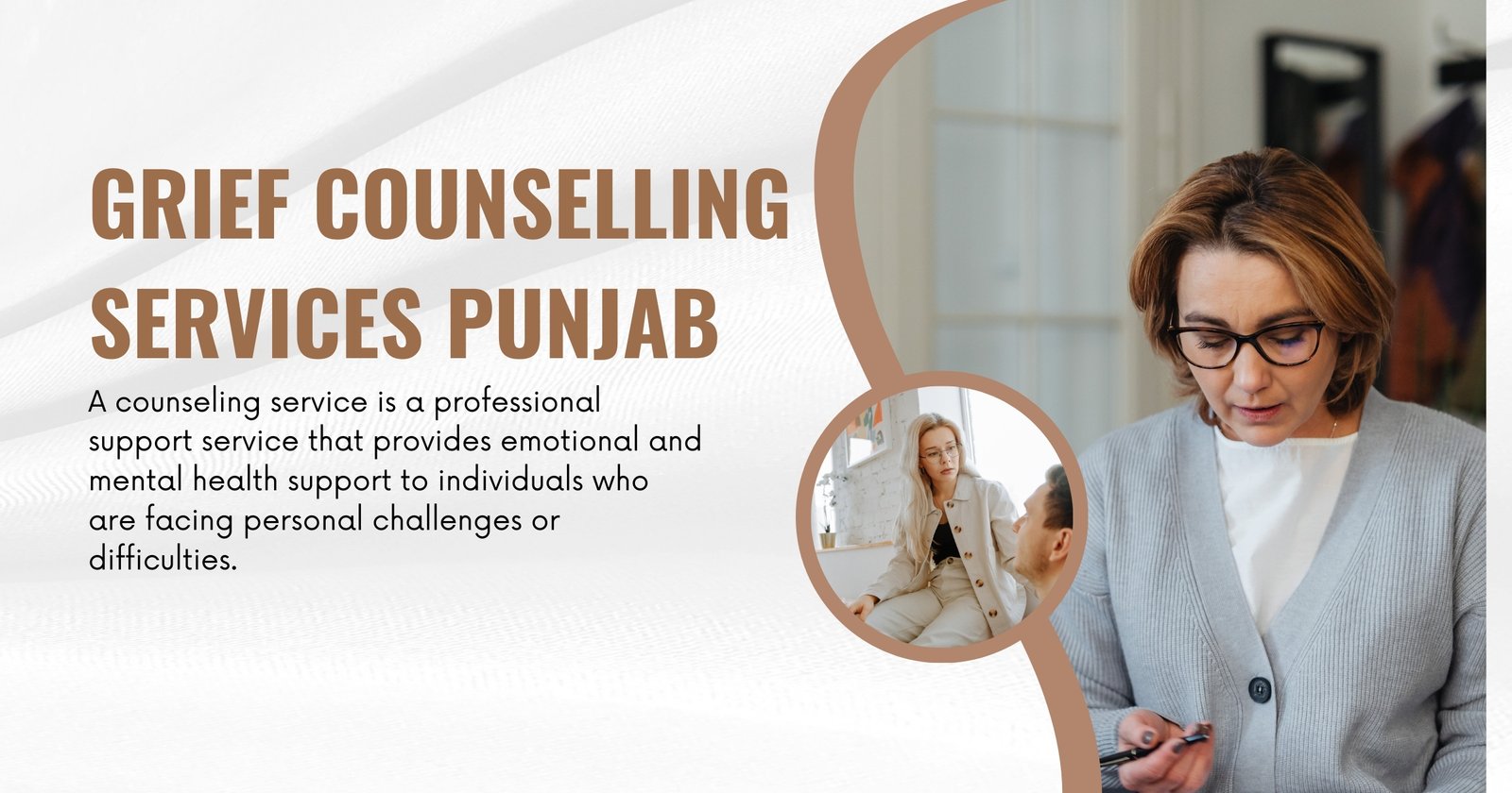 How Grief Counselling Services in Punjab Help Individuals Heal After Loss